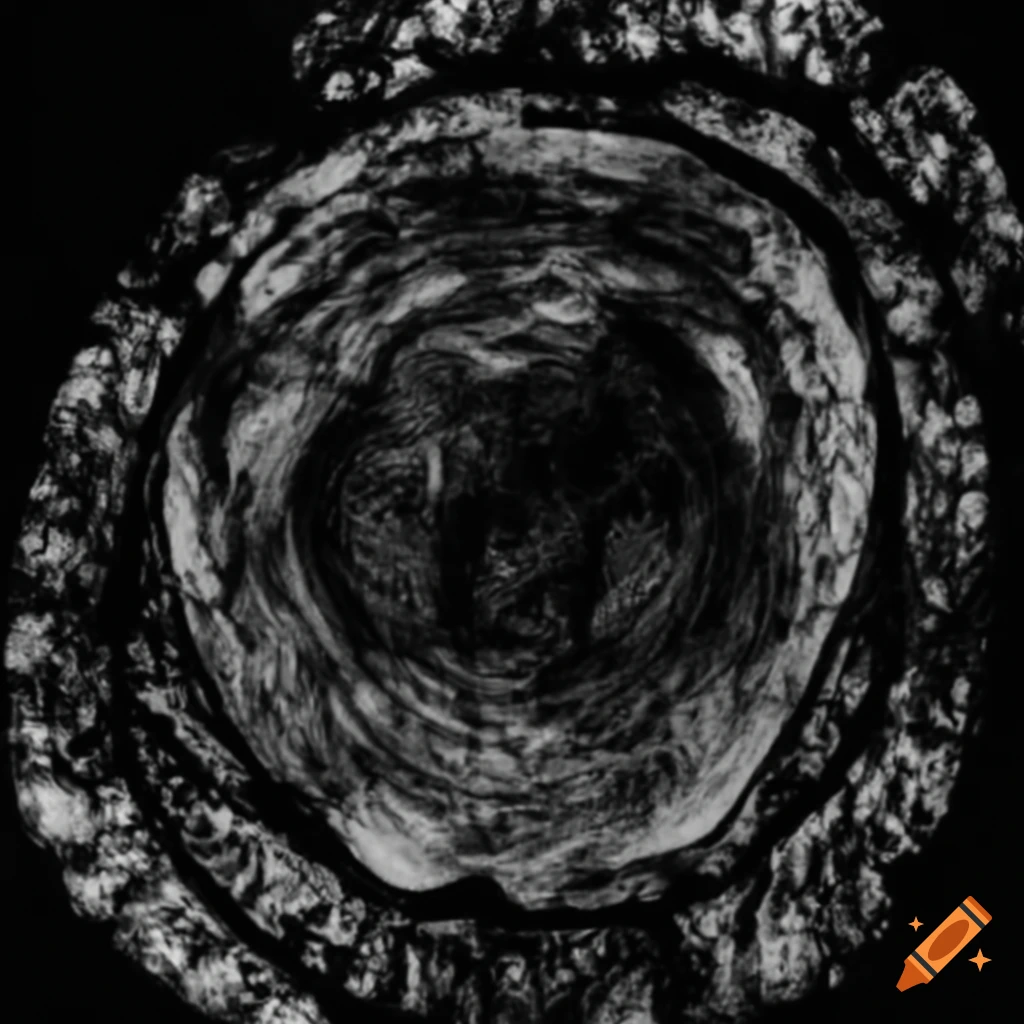 black and white artwork depicting strange dream memories