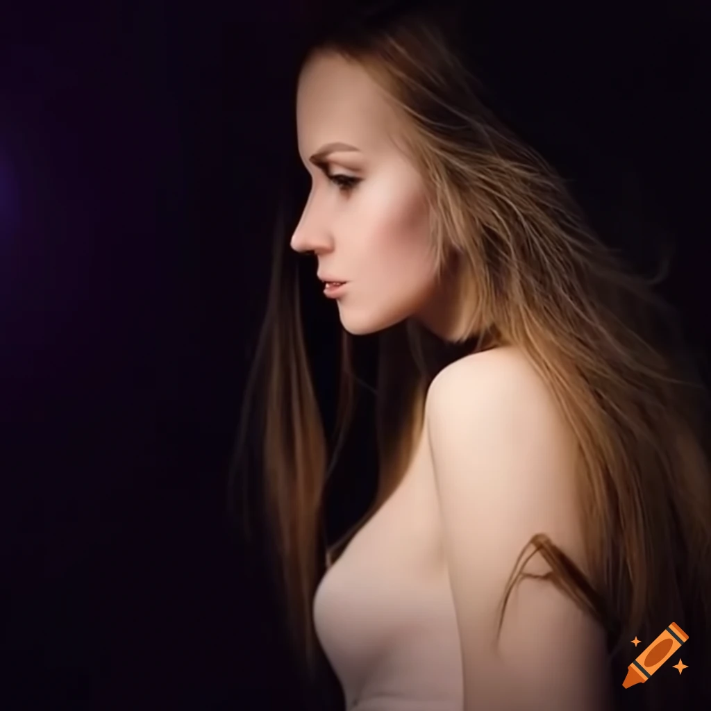 portrait of a beautiful young woman