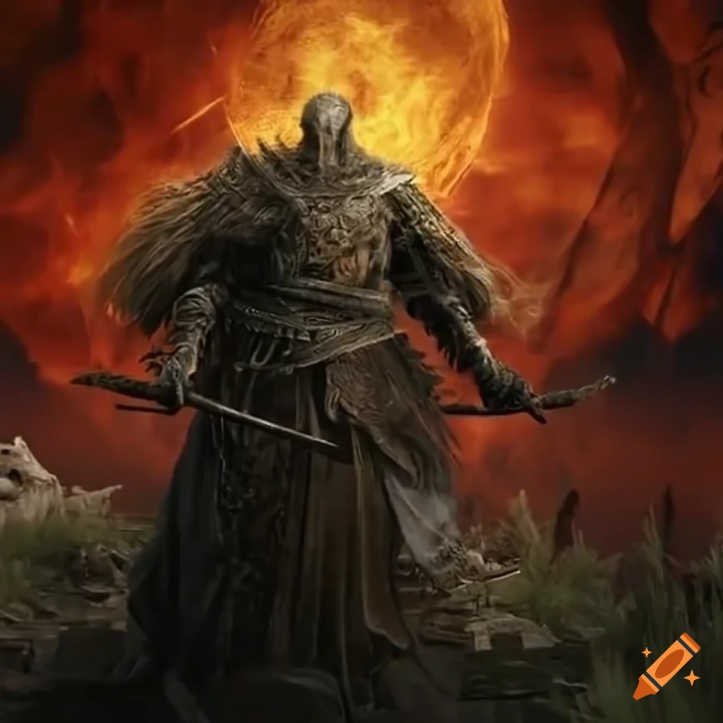 Elden ring logo on Craiyon