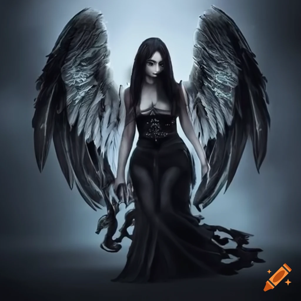 image of a dark angel