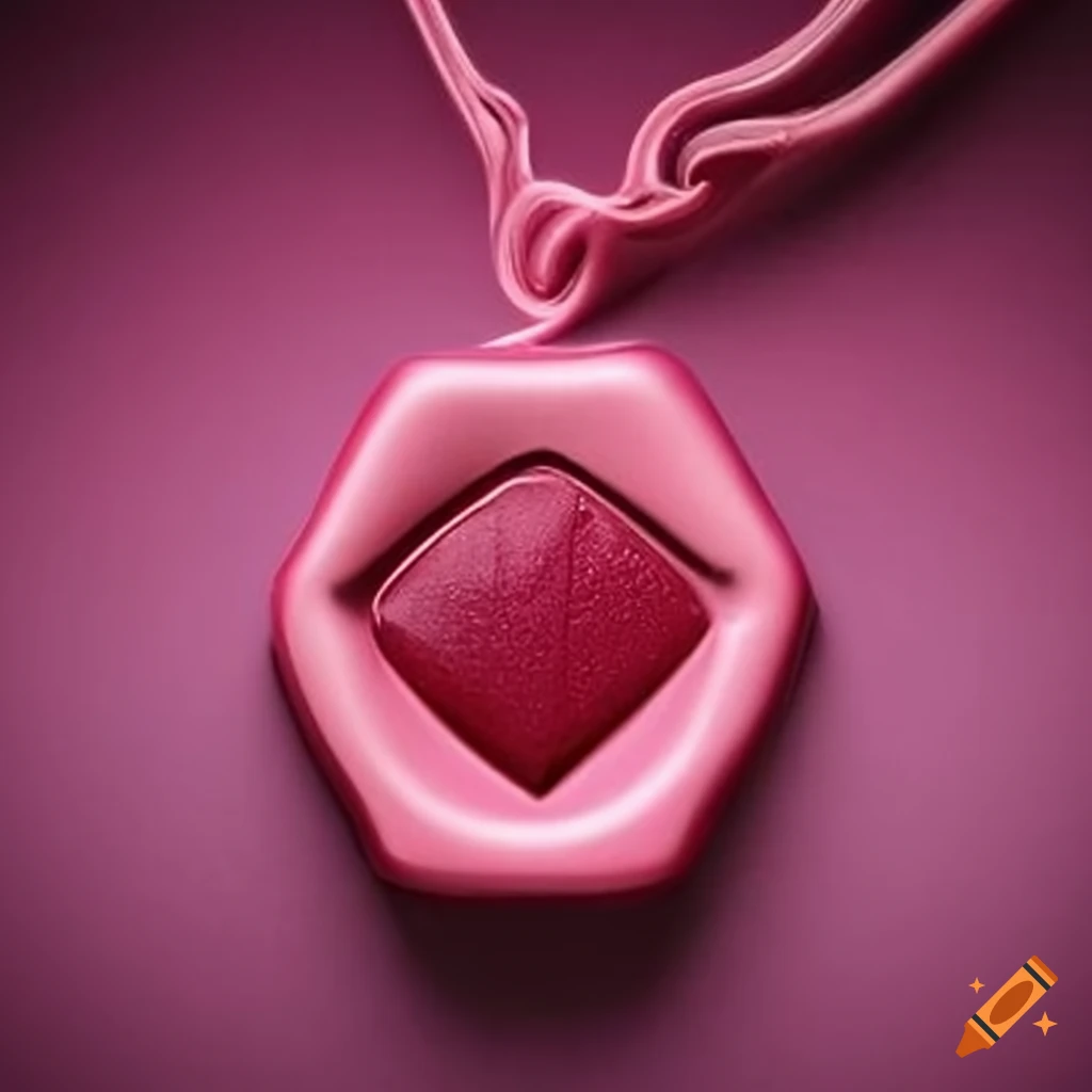 pink diamond wax seal