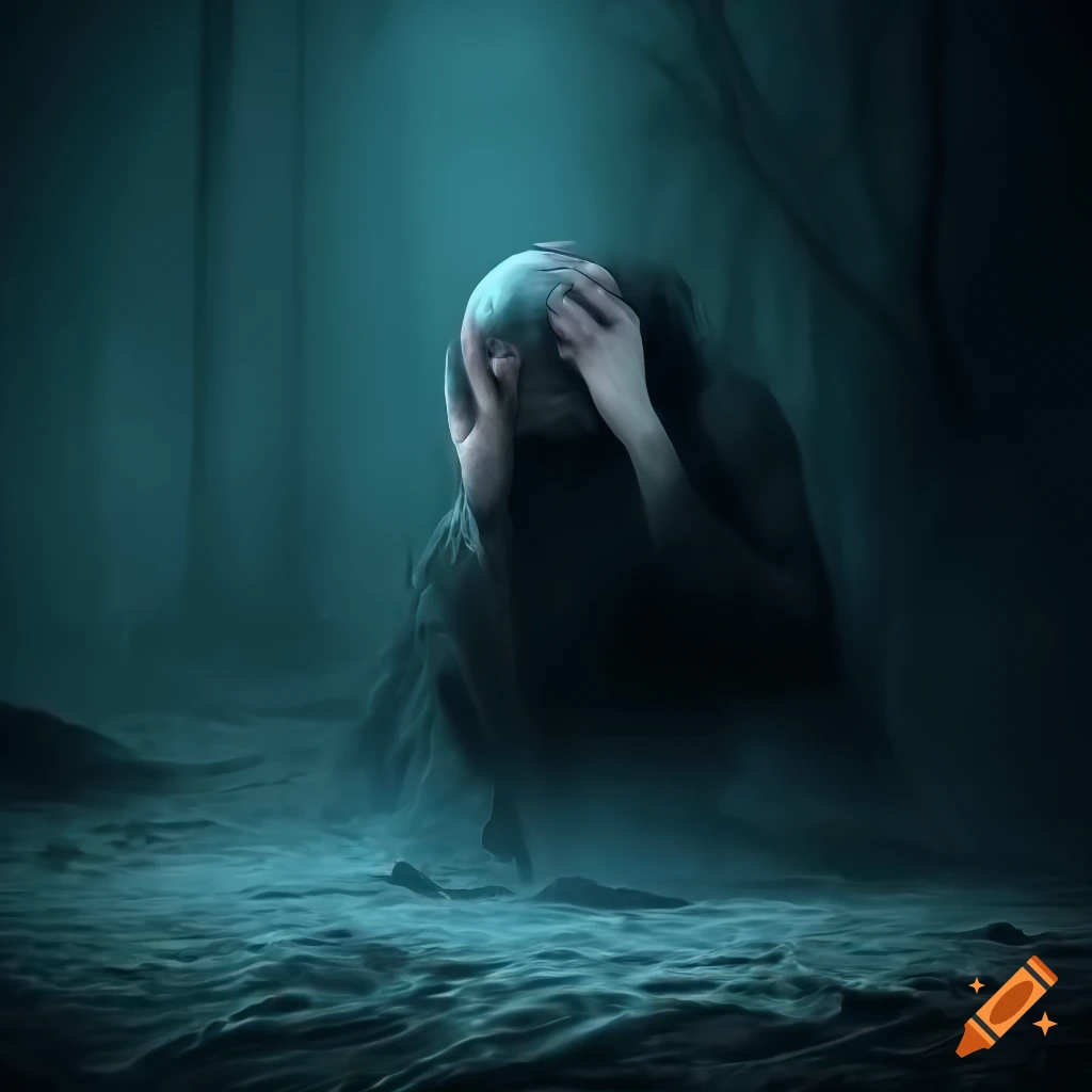 image depicting despair and darkness
