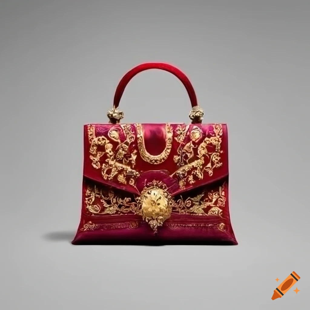 luxury bag with opulent design