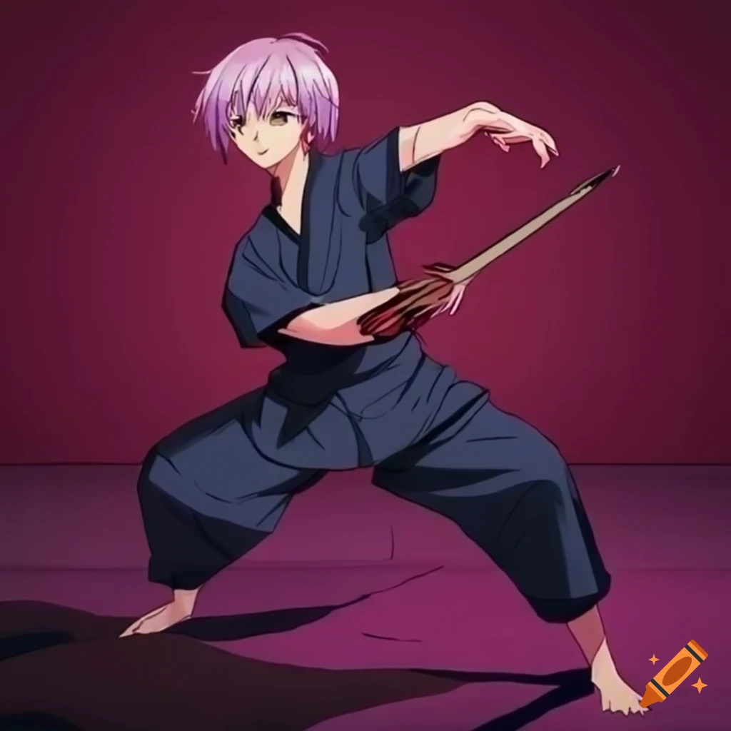 Original martial arts clothing inspired by machi from seven deadly sins