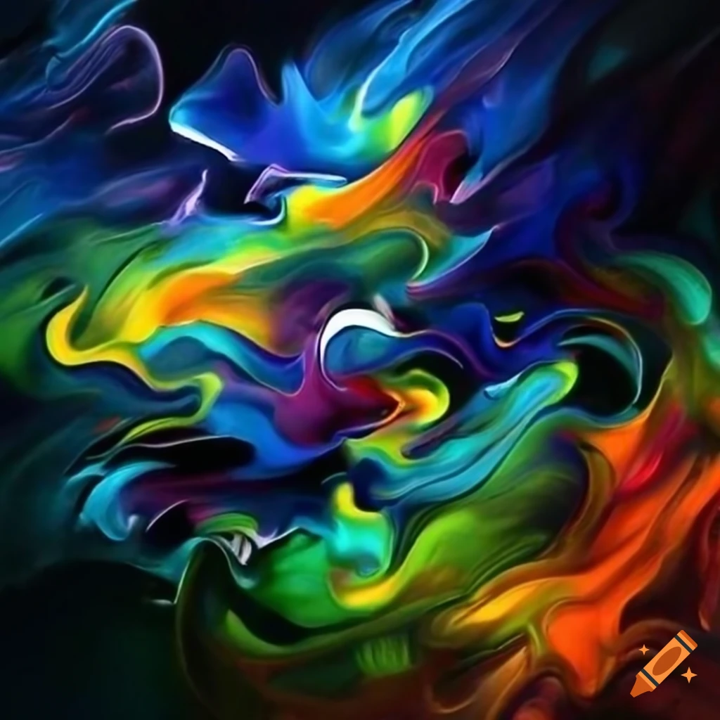 orphism abstract painting of Beethoven's 5th symphony
