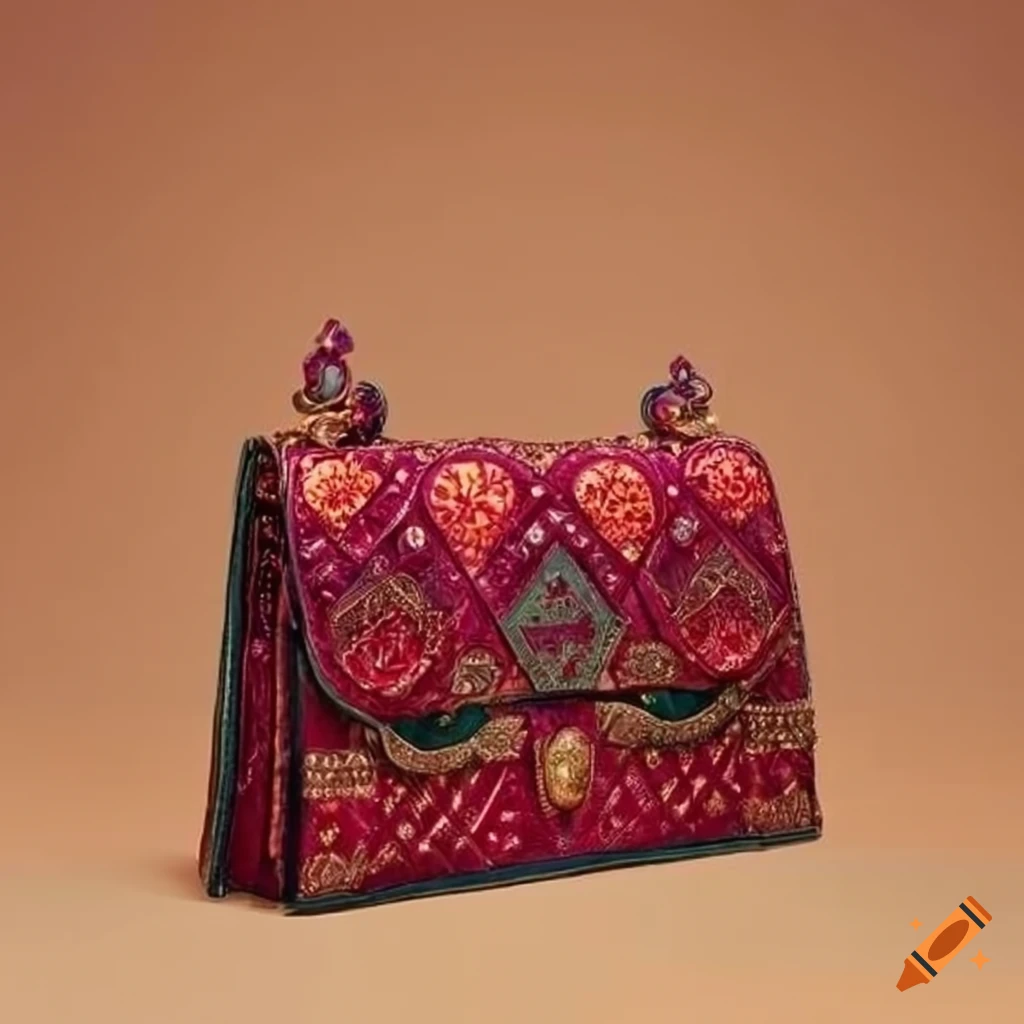 luxury bag with opulent design