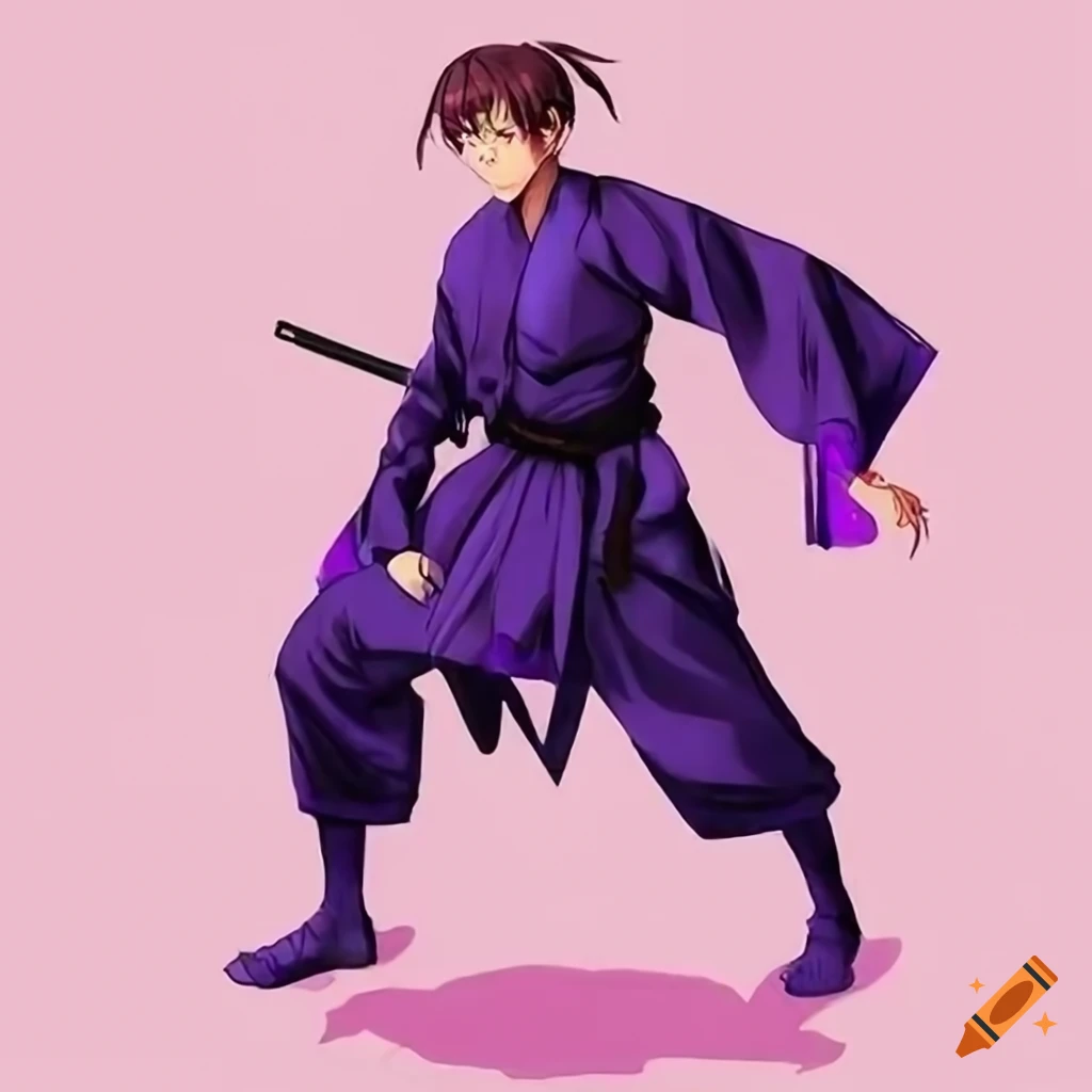 Original martial arts clothing inspired by machi from seven deadly sins