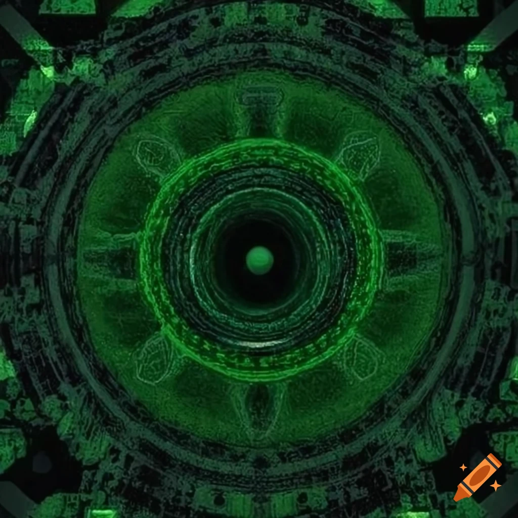 detailed texture with zen symbol
