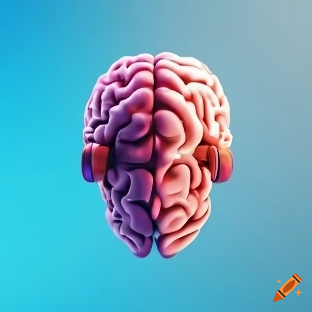 brain-shaped headphones