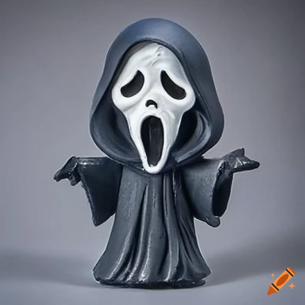 Tiny Ghostface Action Figurine