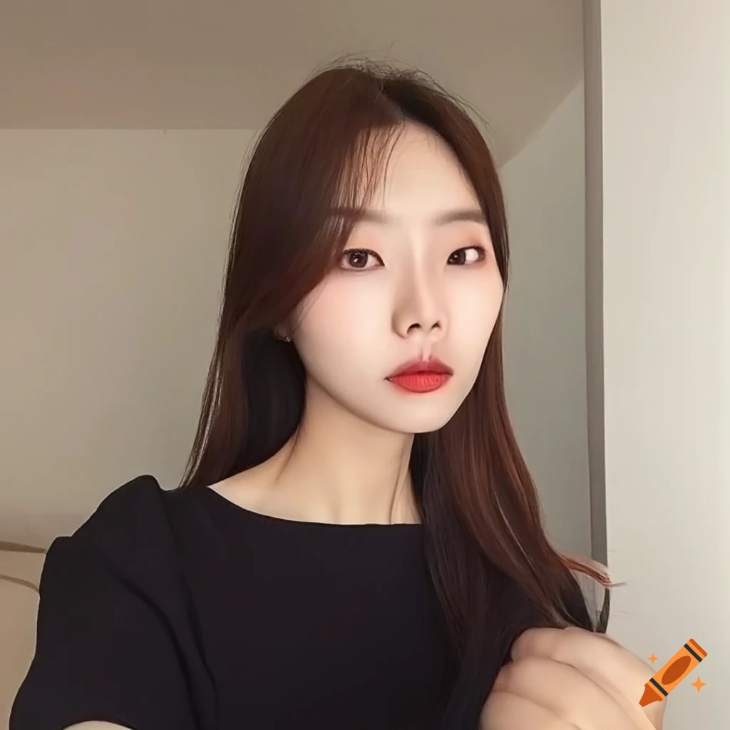  Natural selfie of a woman in professional attire on Craiyon