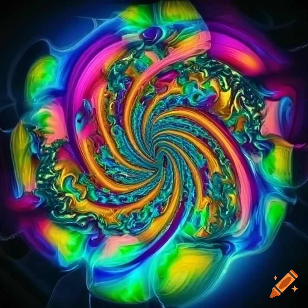 mind-bending 3D fractal torus artwork