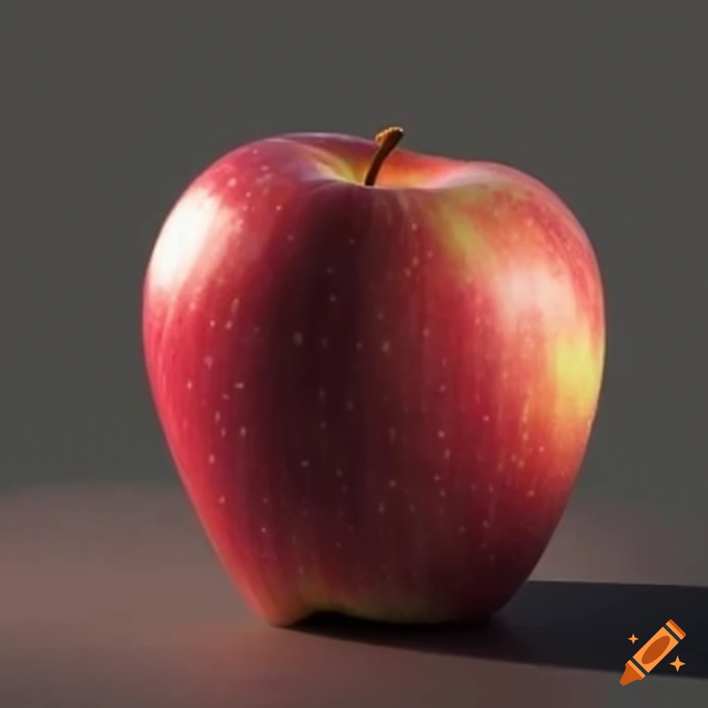 red apple