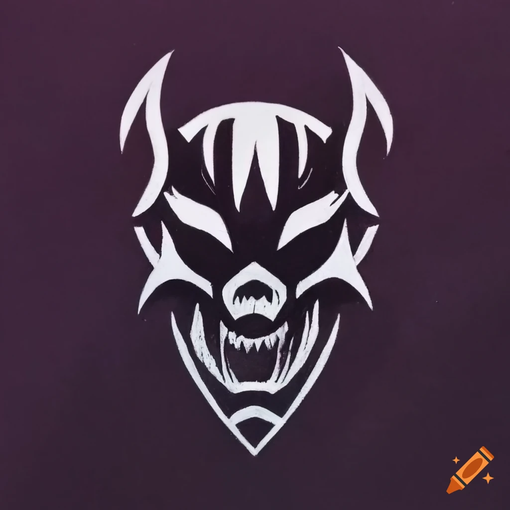 contrast logo of good and evil