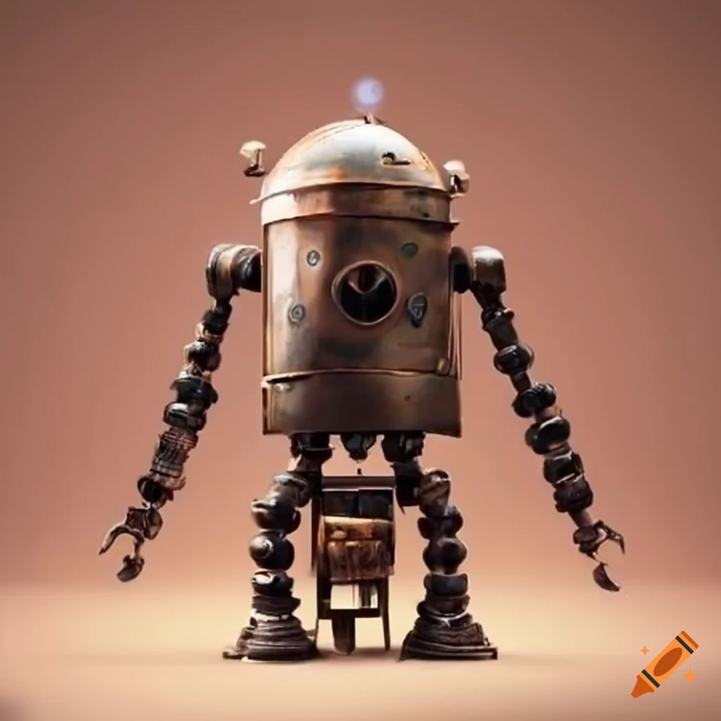 illustration of a futuristic robot