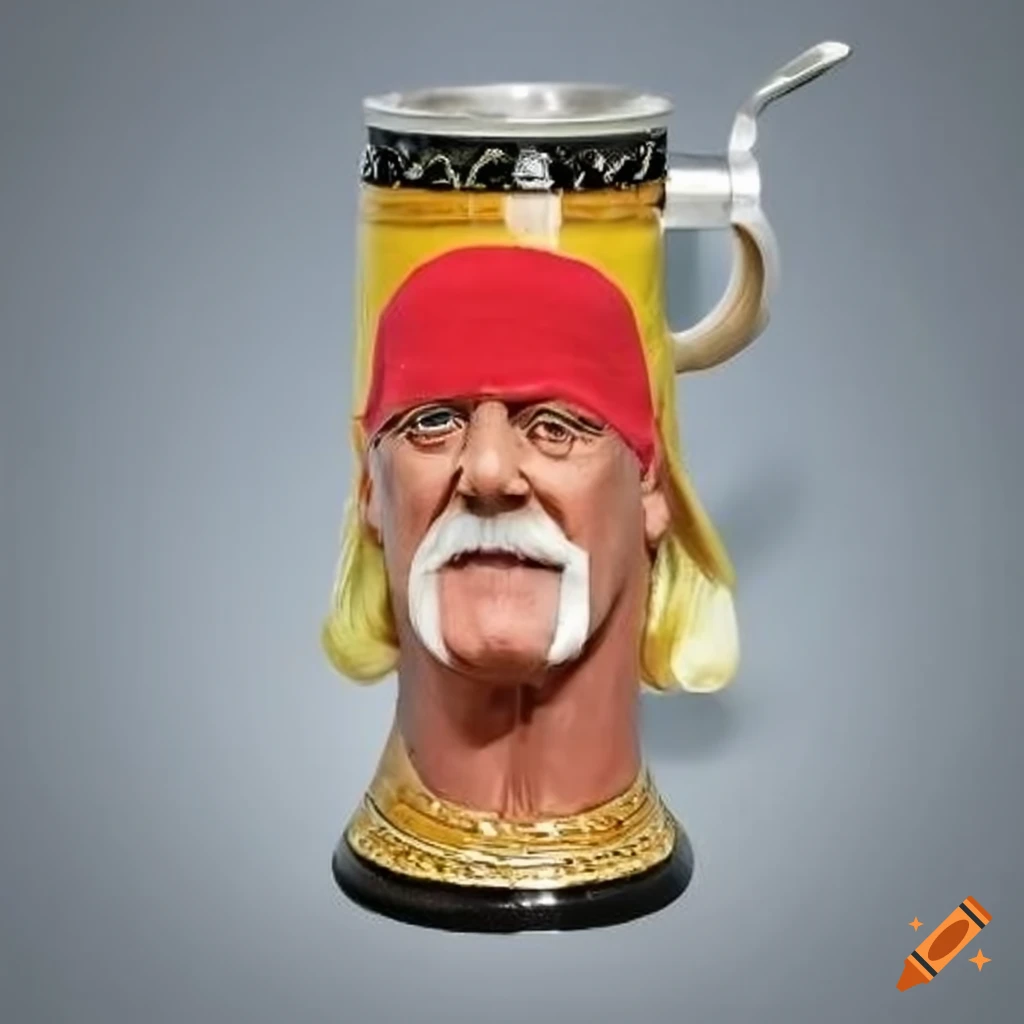 Hulk Hogan beer stein