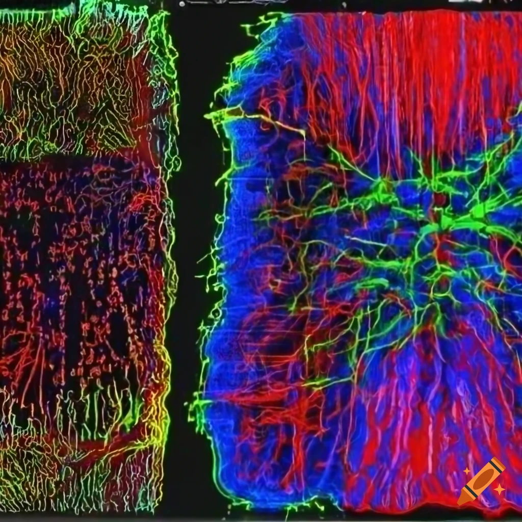 schematic of a neural network architecture