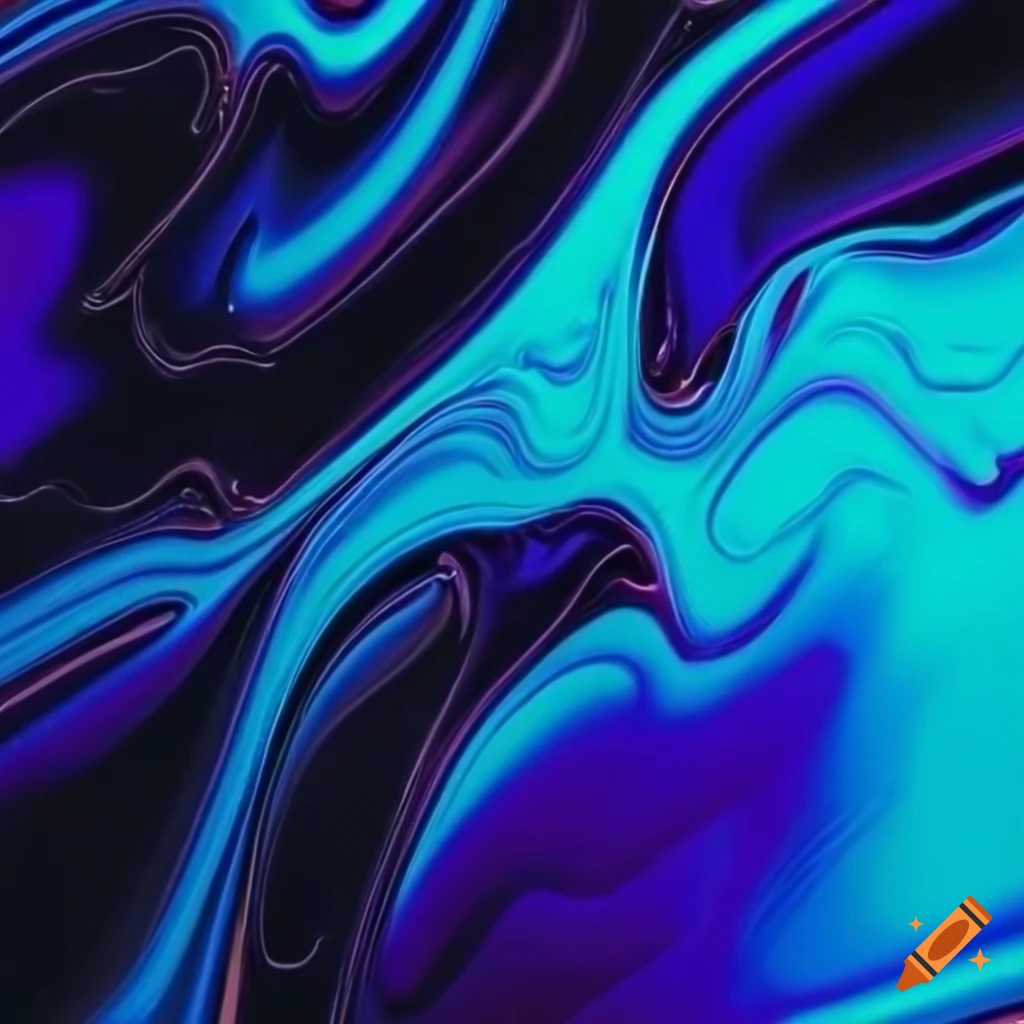 metallic liquid background