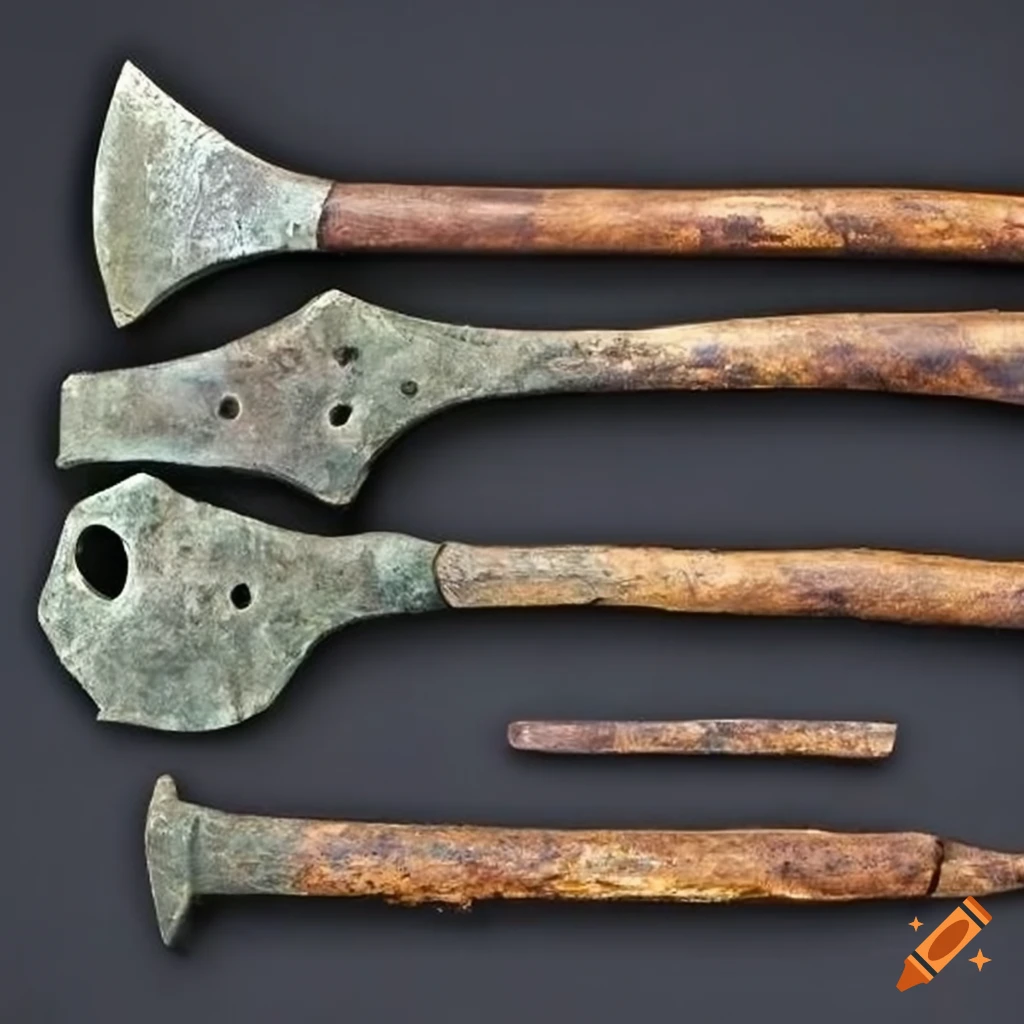 Bronze Age axes and dangler picks