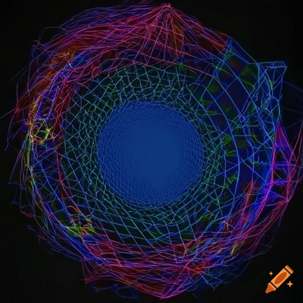 image of complex dynamic network creation