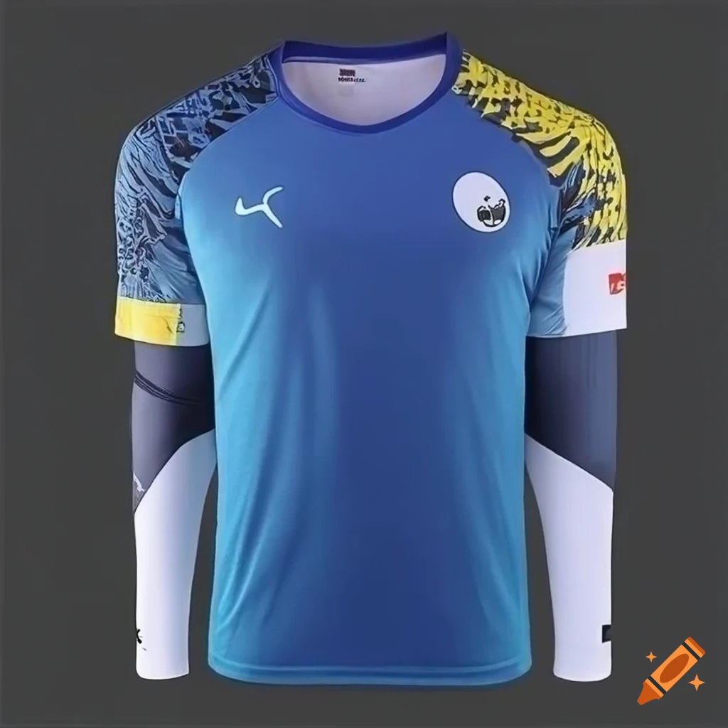 jersey futsal with simple tiger-patterned design