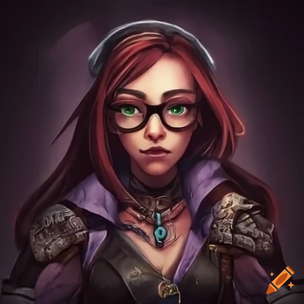 Nerdy game master wearing glasses