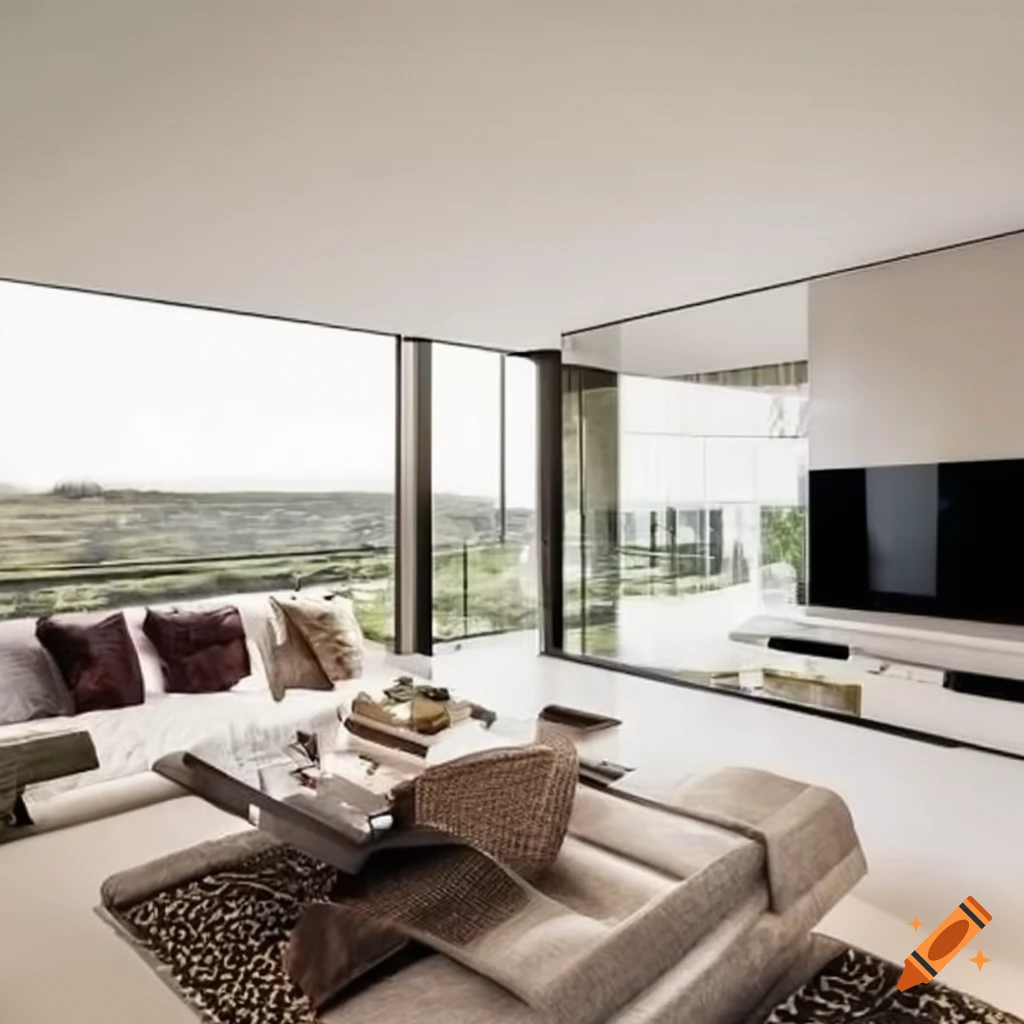 interior design of a modern home