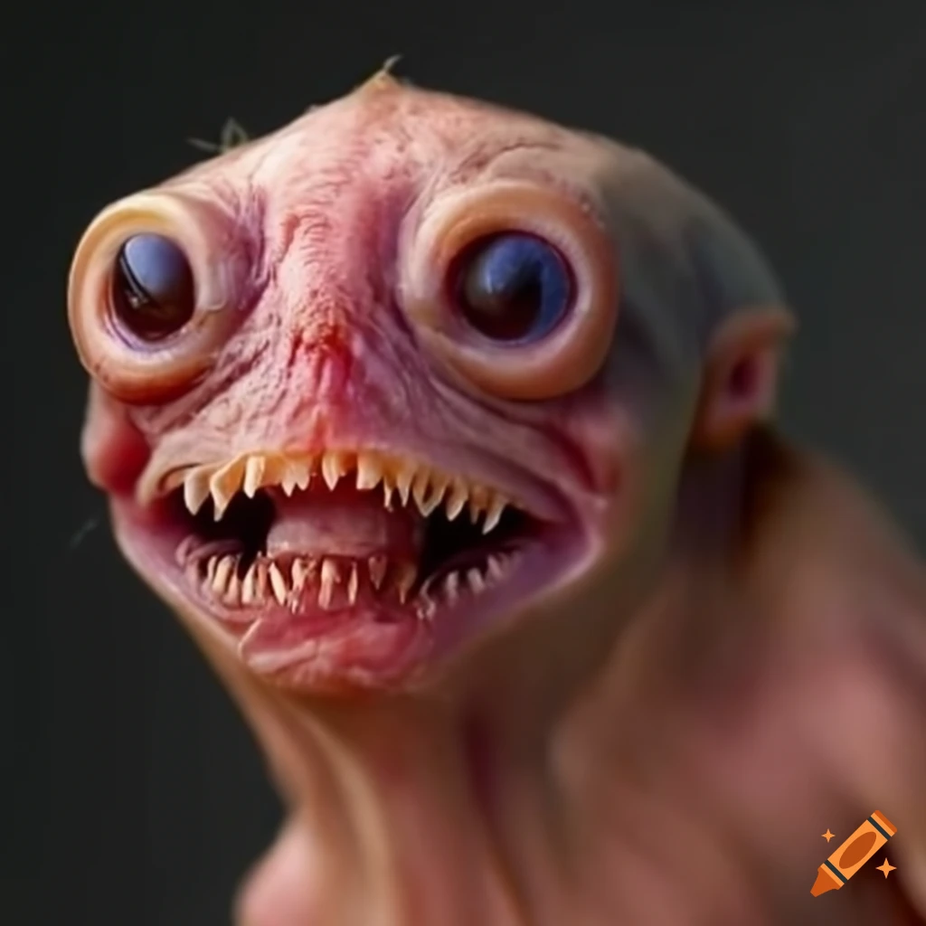 image of an extremely ugly creature