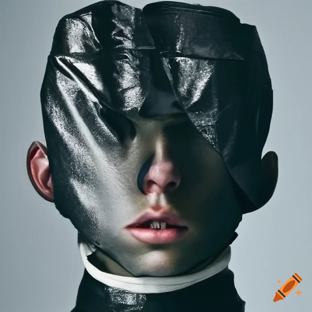 photo of Martin Margiela's duct tape menswear