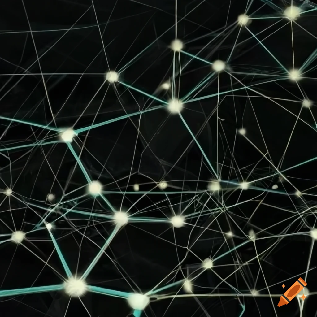 polygon network background image