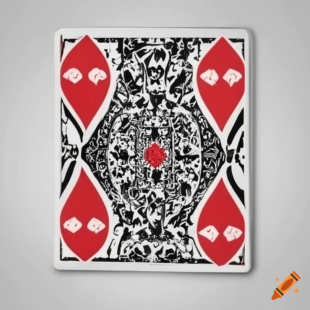 Arabic playing card