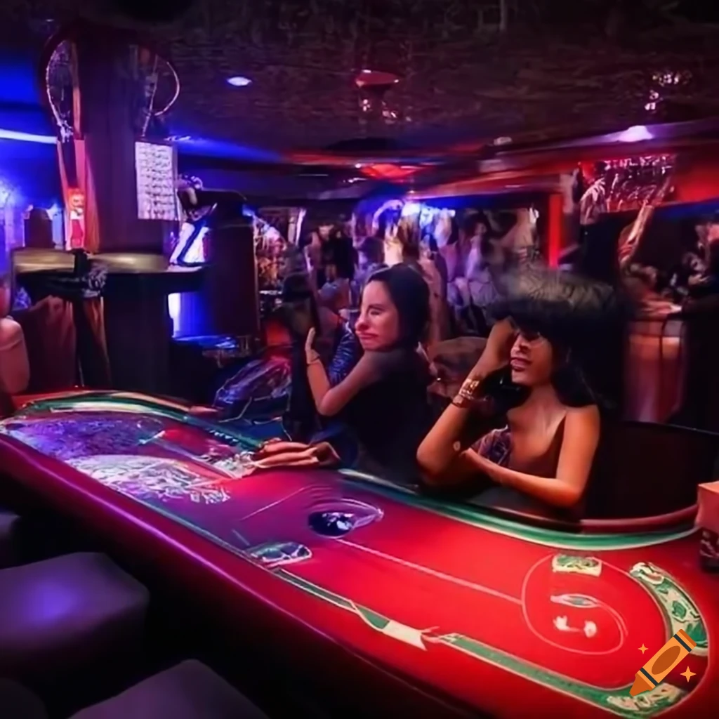 nocturnal club inspired by casino and poker