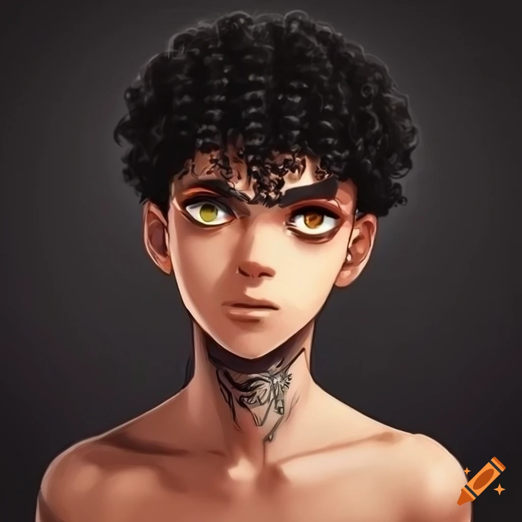 Character illustration with diverse features on Craiyon