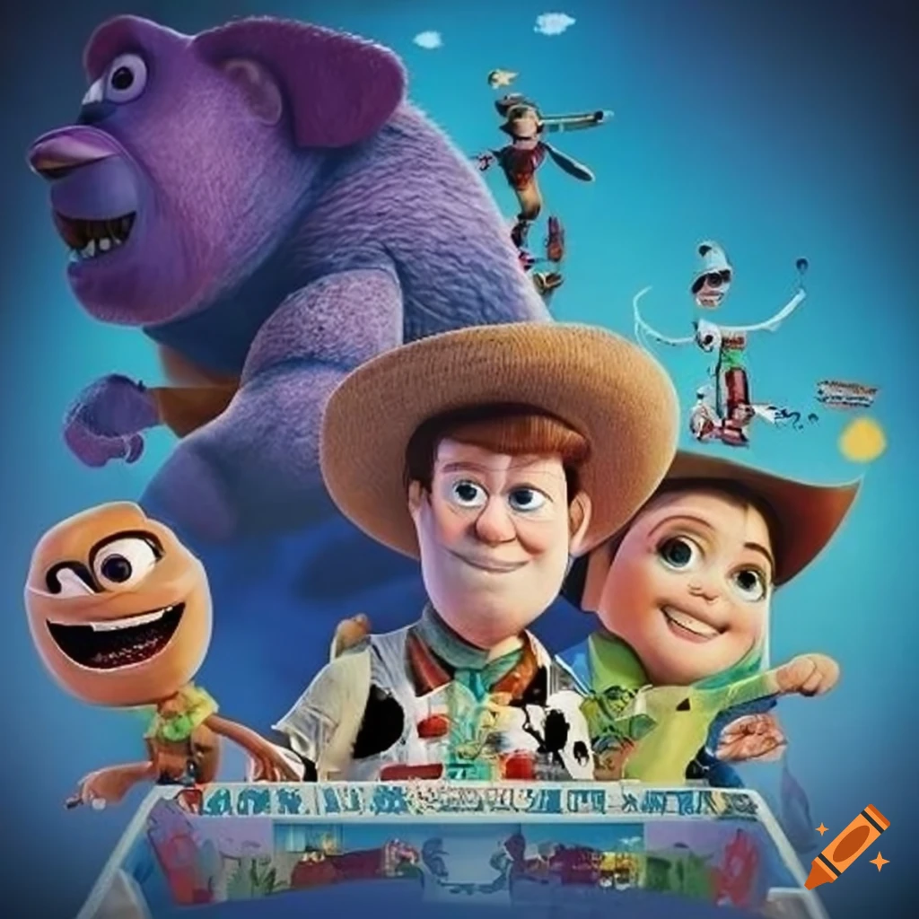 Pixar movie poster