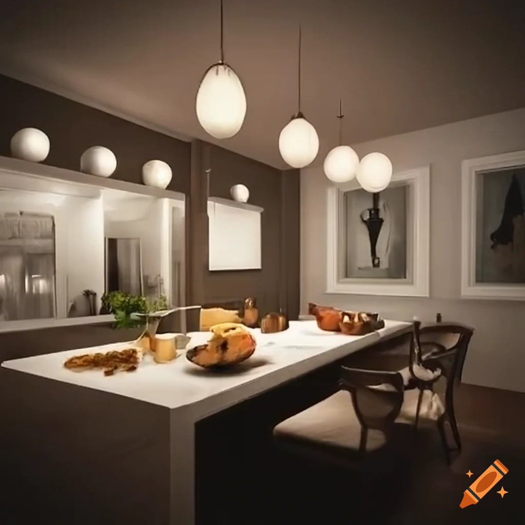 stylish dining room with a family enjoying keto food