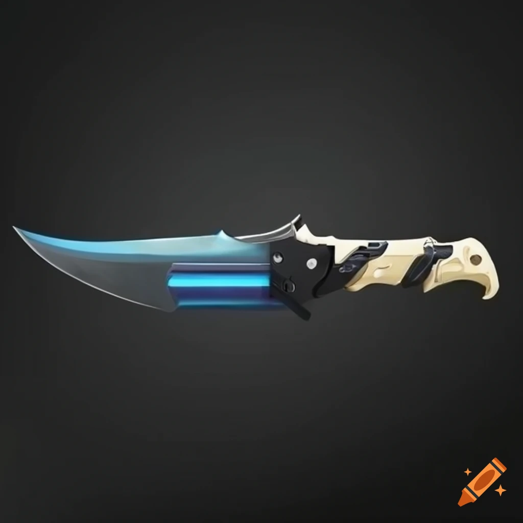 futuristic combat knife concept design