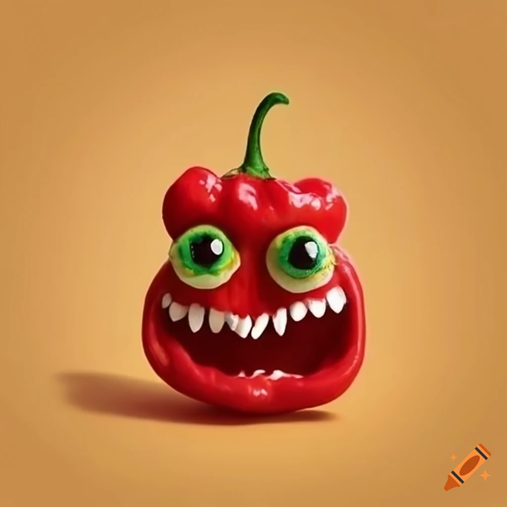 cute habanero pepper