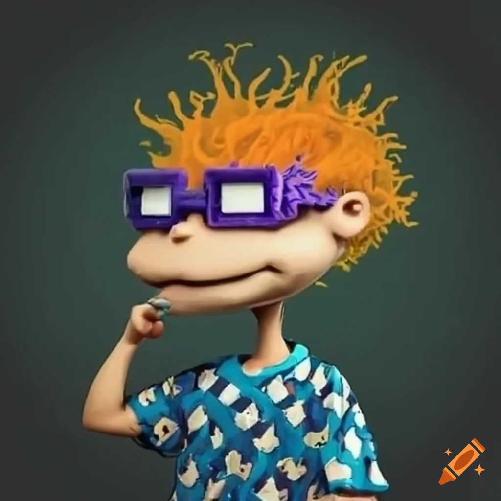 illustration of Rugrats characters as gangsters
