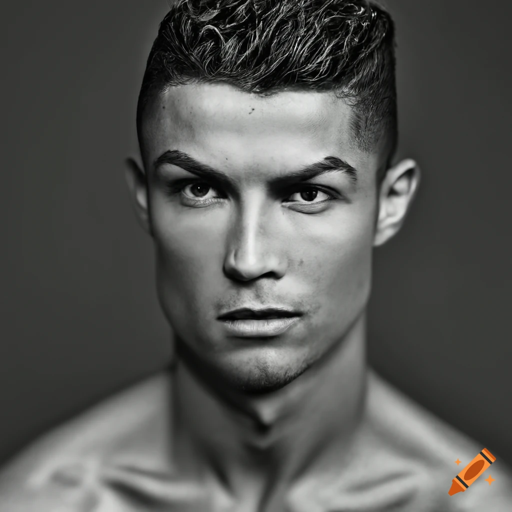 portrait of Cristiano Ronaldo
