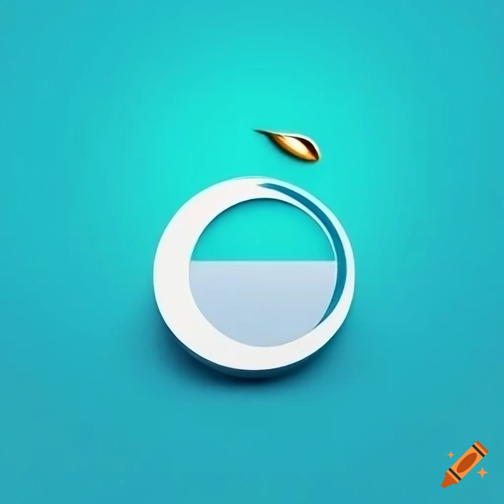 Logo of a serene hotel on Craiyon