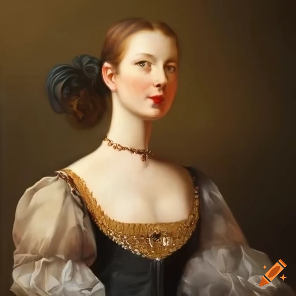 painting of a noblewoman from Renaissance France