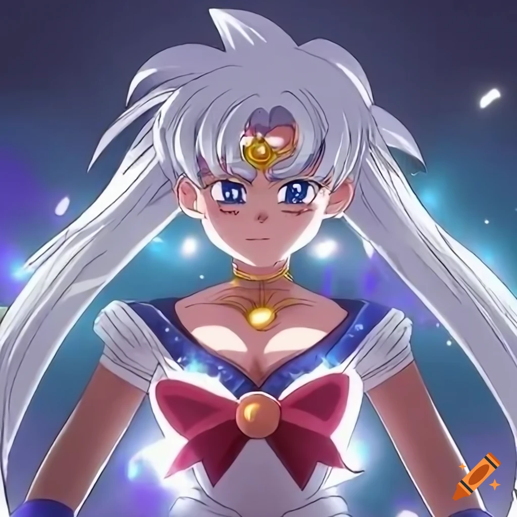 Sailor Moon in Mastered Ultra Instinct form