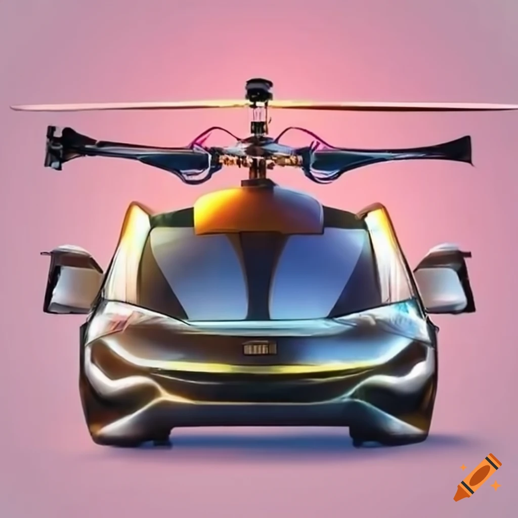 image of a car helicopter