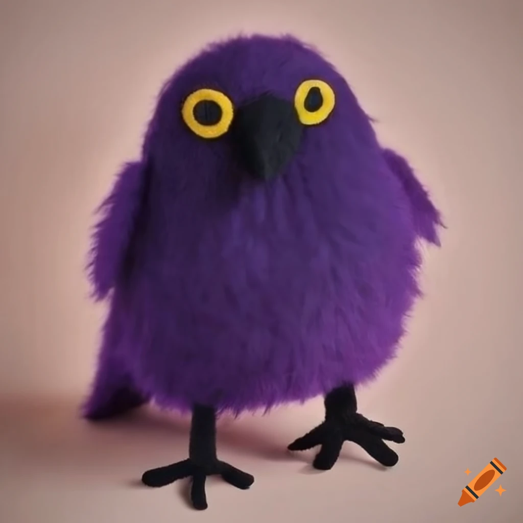 soft-and-fluffy-felt-toy-of-a-raven
