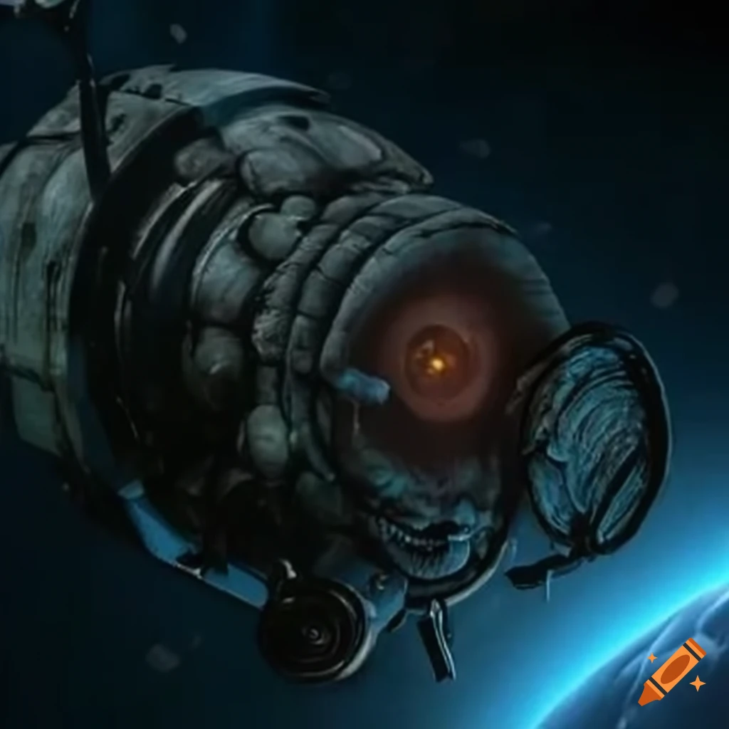 Concept art of the doomsday machine on Craiyon