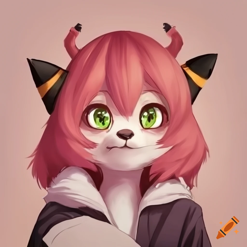 artwork of an anthropomorphic fox named Anya