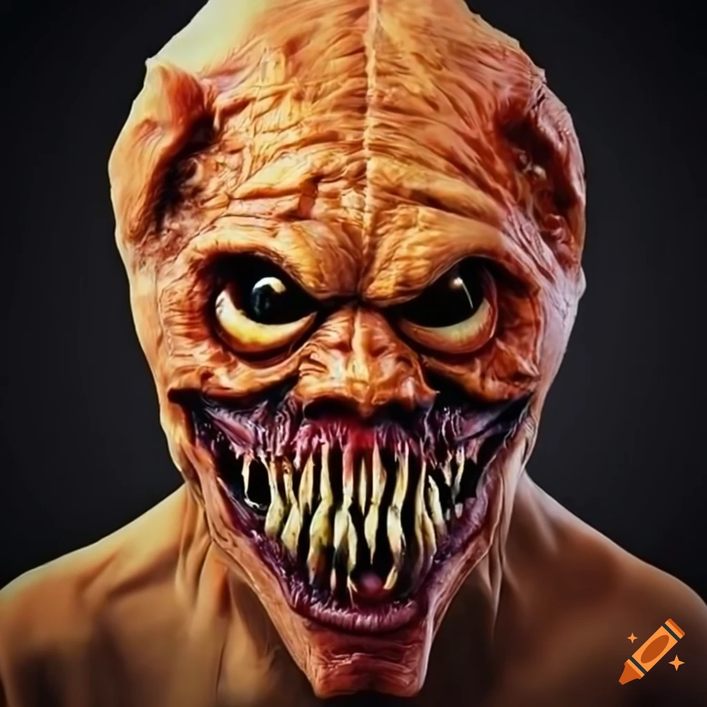 scary monster mask