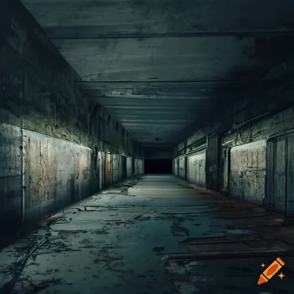 floorplan of an abandoned parking garage