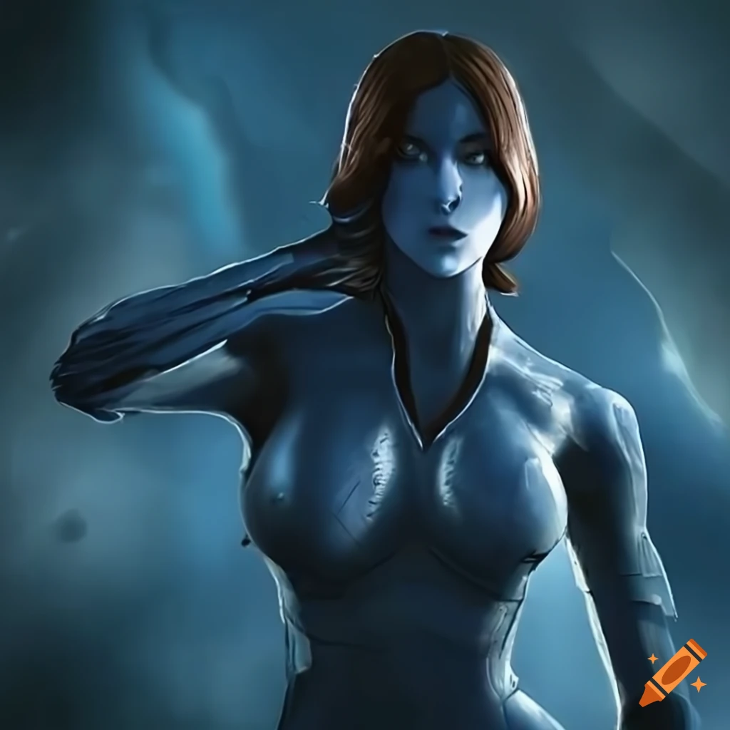 image of Cortana from HALO
