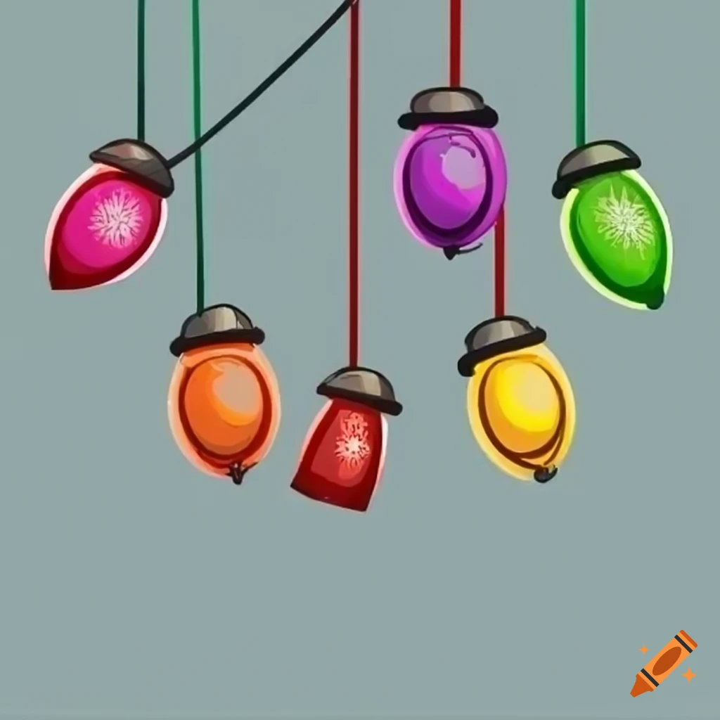 Cartoon Illustration Of Colorful Christmas Lights On Craiyon Edbf9b8f89f94e56b0cc2f062f38fc03.webp